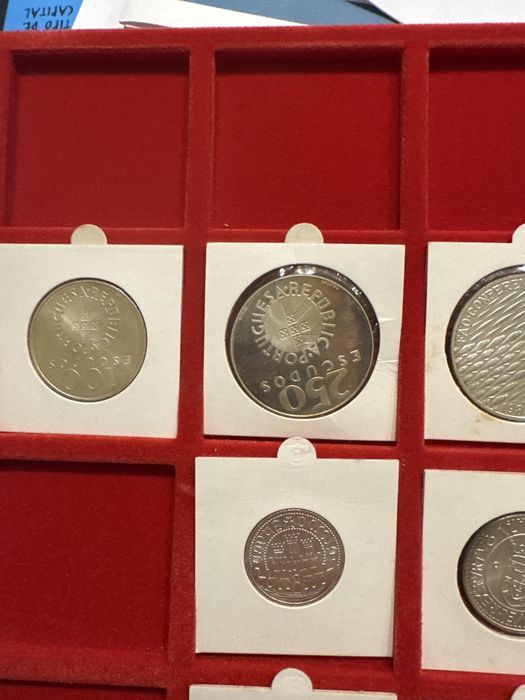 10 moedas republica em excelente estado