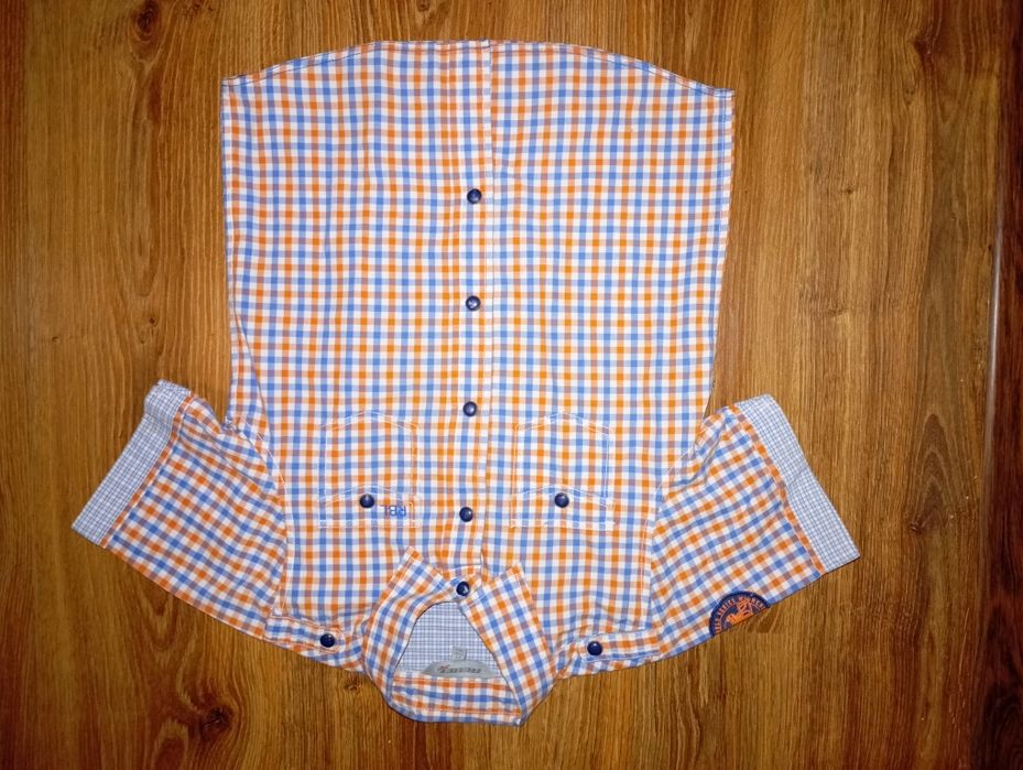 Koszula chłopięca w kratę roz.5-6 lat