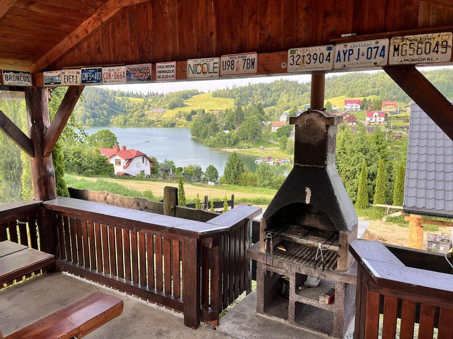 Noclegi Solina | Domek do 8 osób z widokem na jezioro Solińskie | Bieszczady