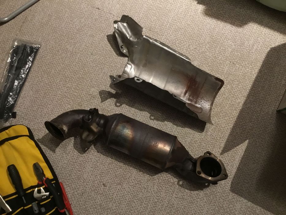 Catalisador e blindagem originais - MINI R56 Cooper S/JCW