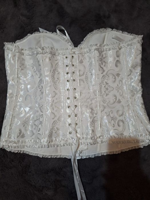 Komplet gorset + majtki nowe ładnie wykonany xl/2xl