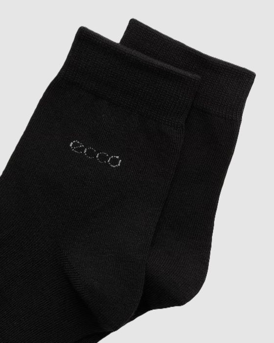 skarpetki ECCO Classic Ankle Cut, 3 Pack, do kostki, czarny, EU 35-38