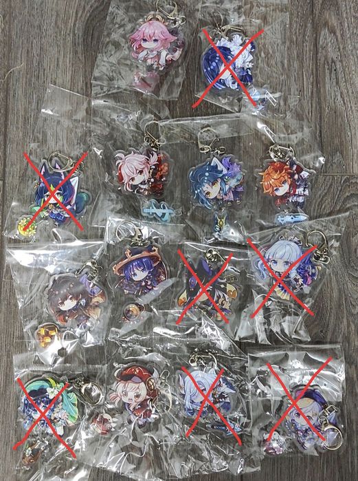 Брелок/брелки Геншин/Genshin