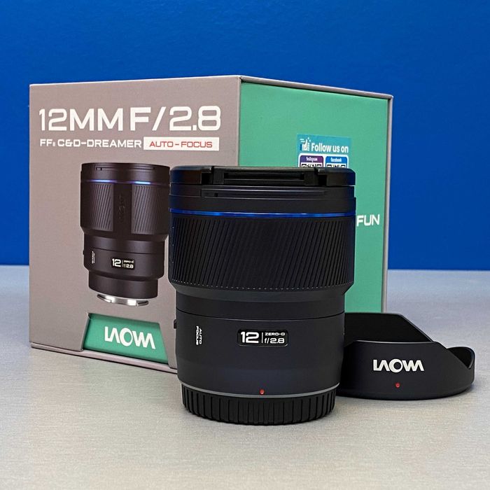 Laowa 12mm f/2.8 Lite Zero-D AF (Nikon Z) - NOVA - 3 ANOS DE GARANTIA