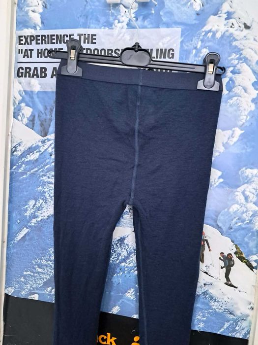 Leginsy termiczne dla chlopca 158/164 100% wełna merino