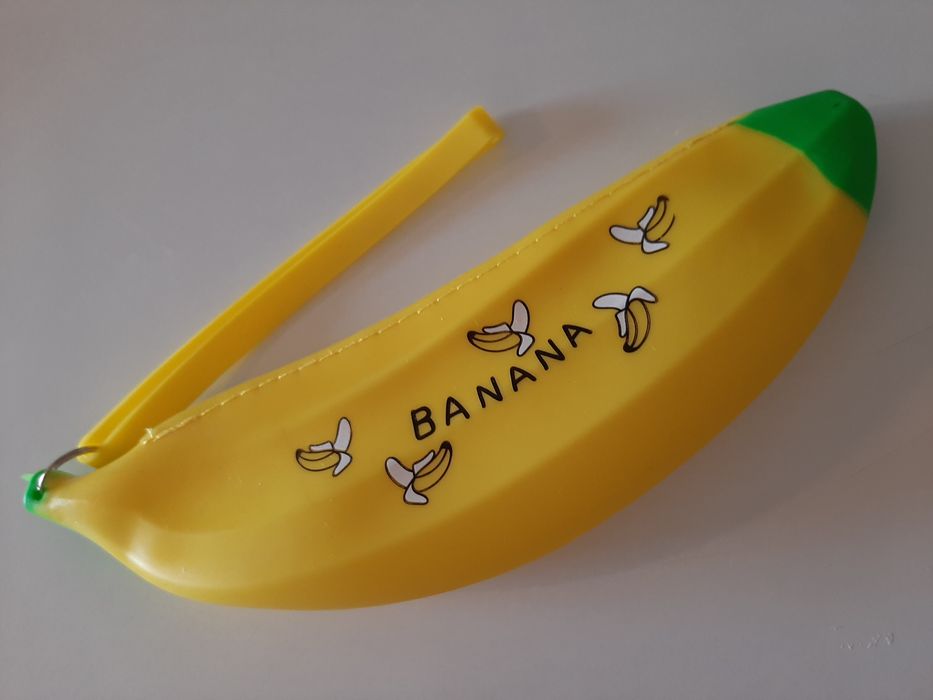 Porta-moedas Silicone - Novos - Banana