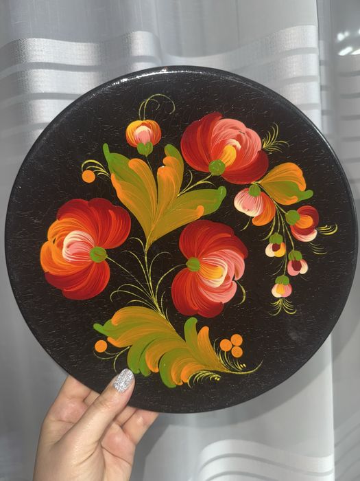 Тарілки Петриківський розпис сувенірні