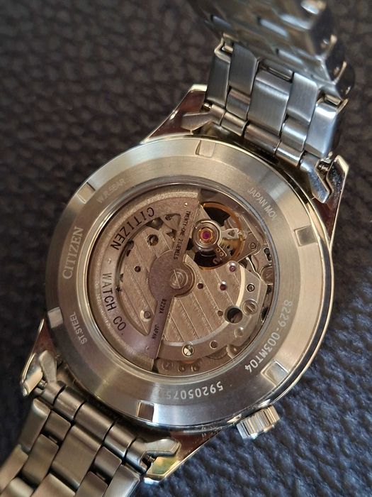Zegarek męski Citizen Mechanical Classic Open Heart