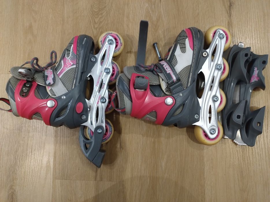 Łyżworolki dziewczęce r. 30-33