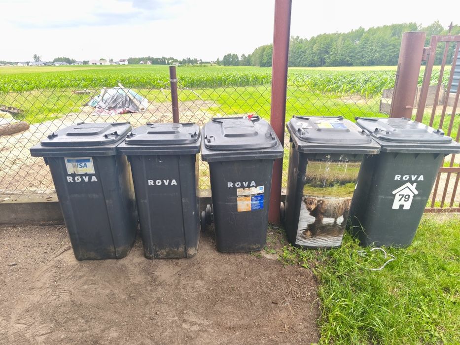 Kosze 240l na śmieci