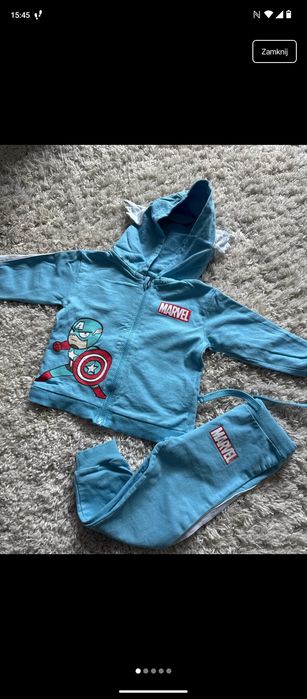 Komplet dresowy Marvel