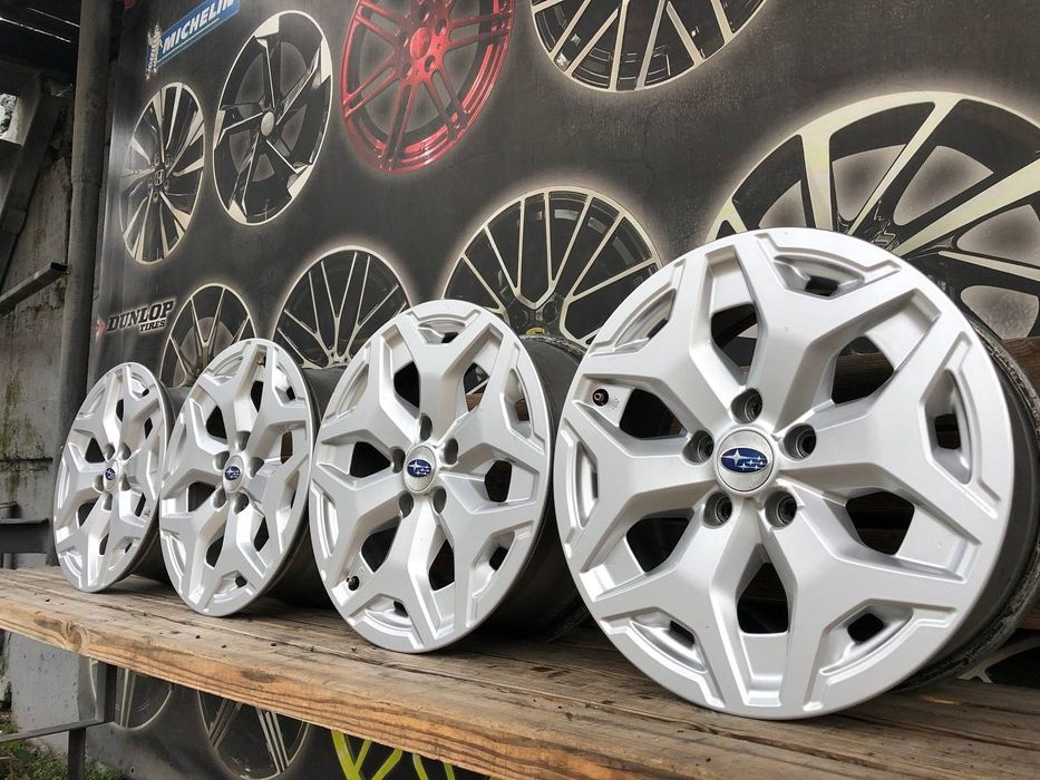 777 Оригинальные диски R17 5/114.3 56.1 Subaru Forester