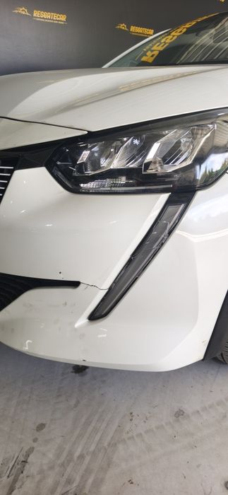 Peugeot 208 elétrico salvado