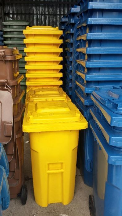 Pojemnik kosz na odpady 120 NOWE pojemniki na śmieci segregacja