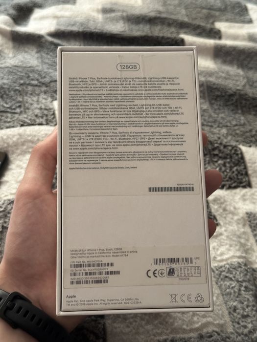 Iphone 7 plus 128gb, 77%АКБ Рідна, з рідною коробкою