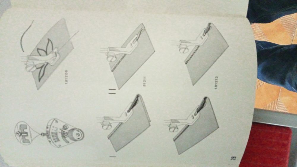 Máquina de costura Alfa 102-500