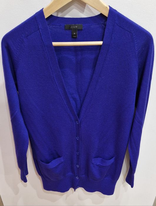 DOSTAWA GRATIS Wełna merino kardigan J. Crew M