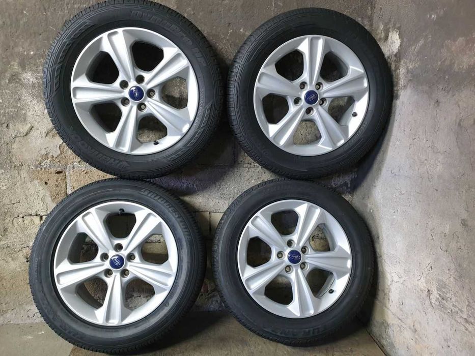 Felgi aluminiowe Ford R17 5x108 opony letnie 235/55R17 6,7mm