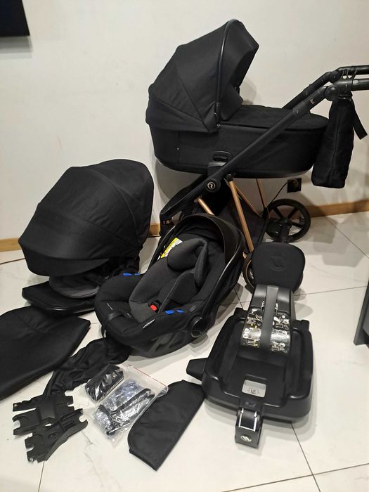 Roan ivi 2.0 czarny fotelik Avionaut pixel pro z bazą Super amortyzacja Wysyłam