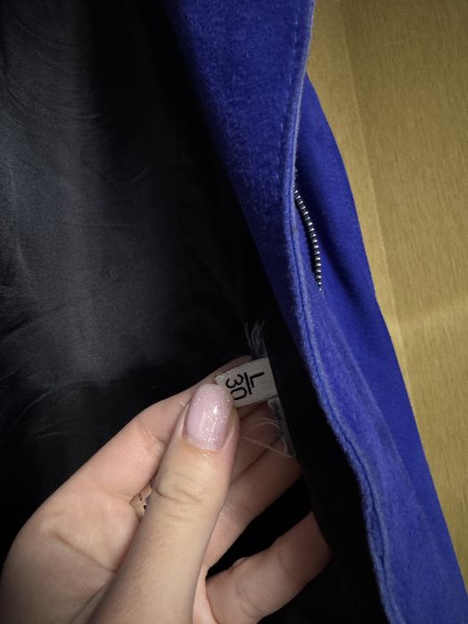 Шикарна замшева косуха куртка Uterque