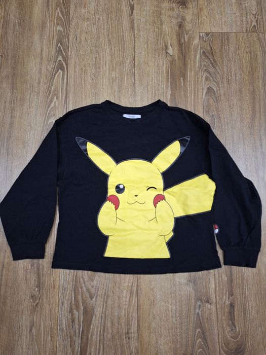 Czarna bluza unisex Pokemon Pikachu Reserved rozm.146