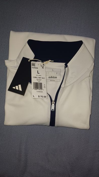 ZIP Adidas, спортивний реглан, розмір L