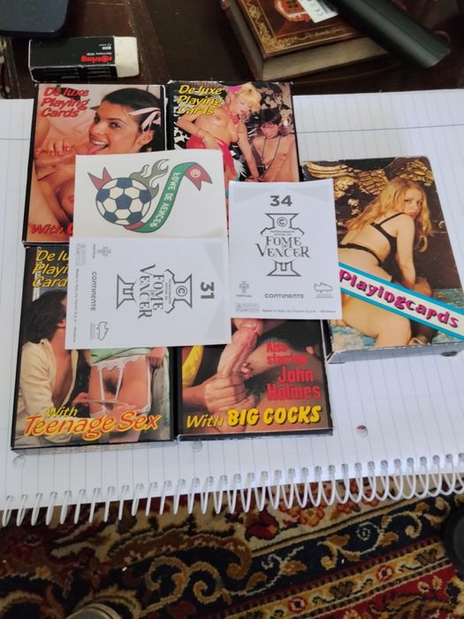 Cartas eróticas para jogar vintage