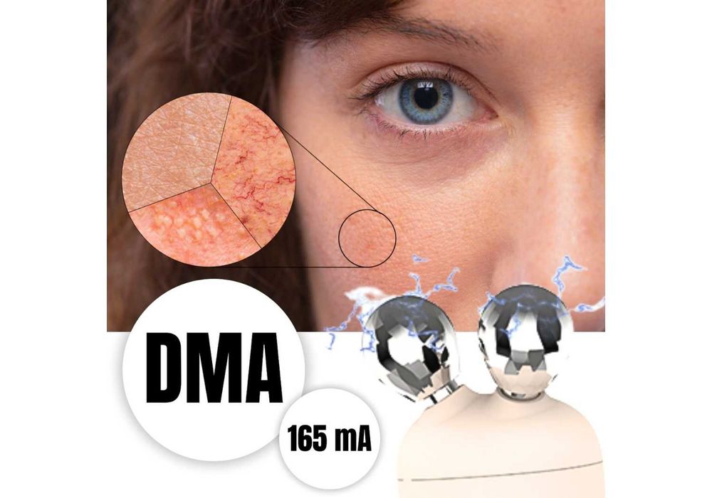 NOWOŚĆ Masażer Do Twarzy Liftingujący Mezoterapia Na Zmarszczki 6W1