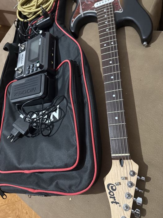 Guitarra e pedaleira
