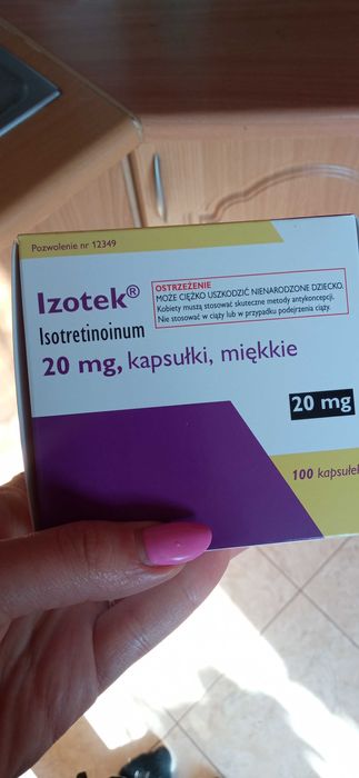 Tabletki na trądzik 150 szt Izo tek
