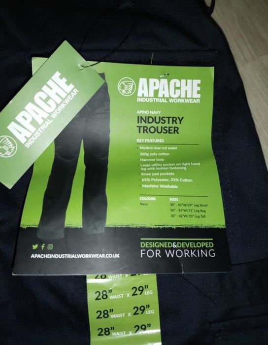 Брюки рабочие, штаны рабочие apache