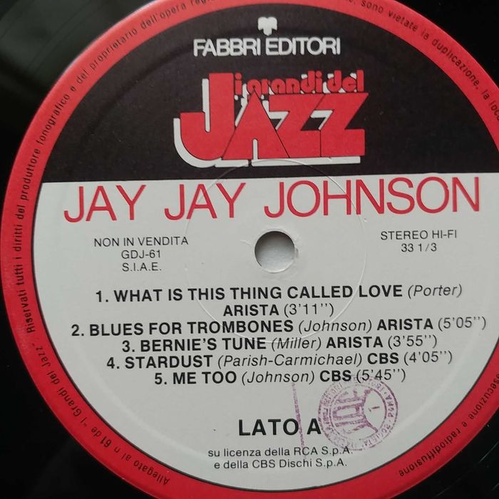 Jay Jay Johnson 1980