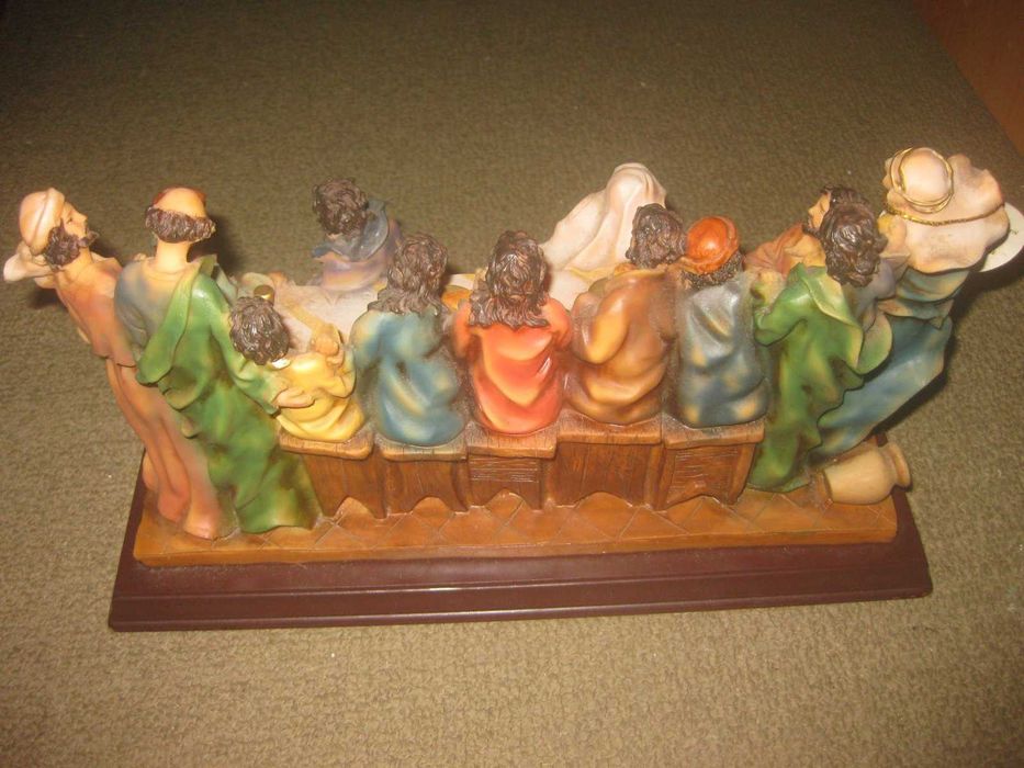 Lindíssima Peça "A Última Ceia" em Marfinite/Nova!