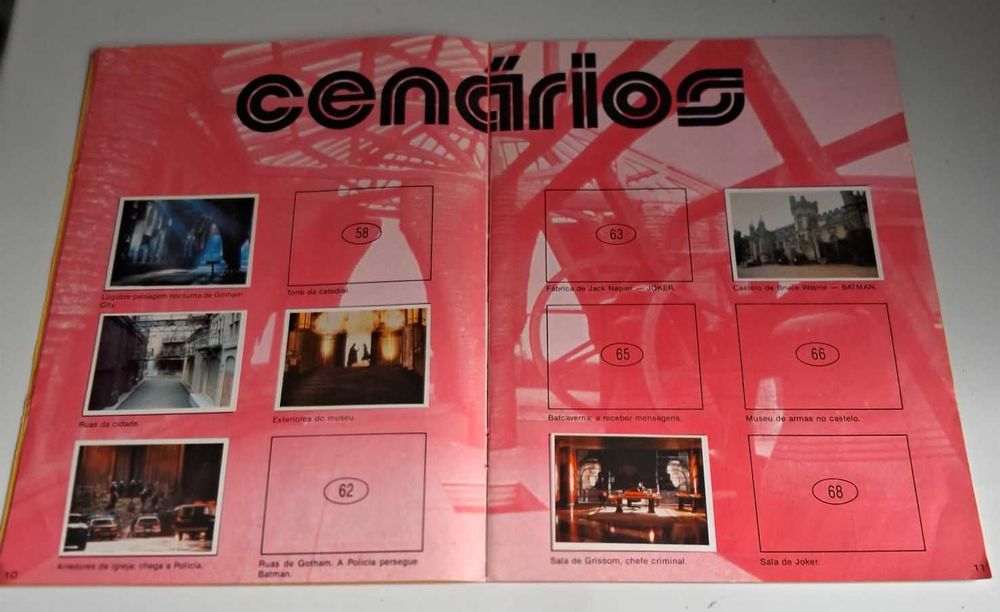 Caderneta: BATMAN de 1989
