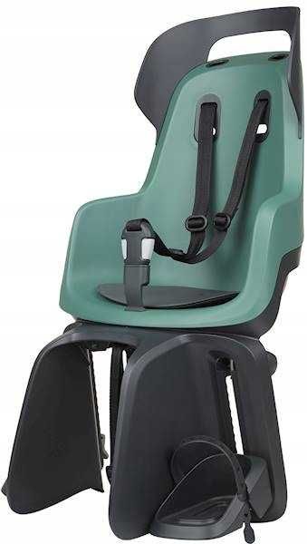 Fotelik rowerowy tylny POZNAŃ Bobike GO na bagażnik roweru peppermint