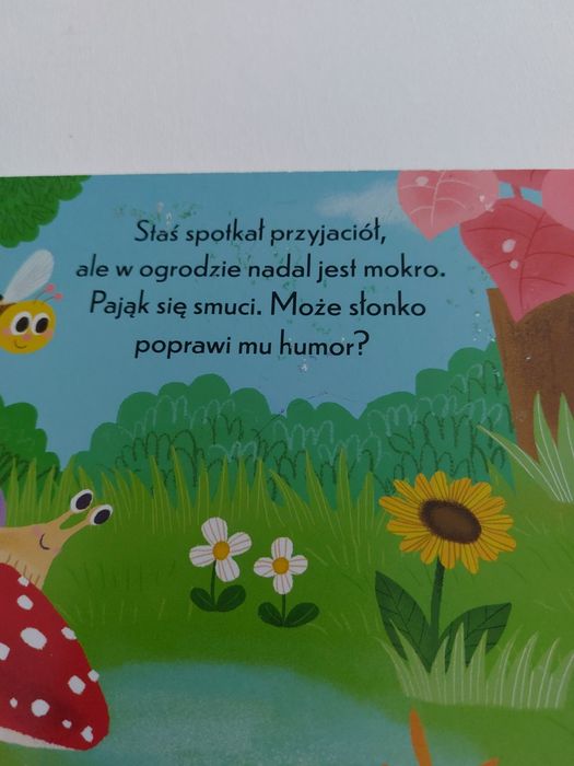 Wesoły pajączek - książka z ruchomymi elementami