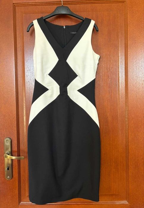 Czarna elegancka sukienka Mohito rozmiar 36