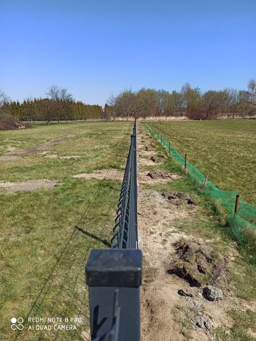 Ogrodzenia betonowe z montażem