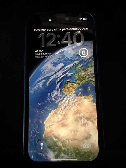 Iphone 15 com pelicula anti reflexo