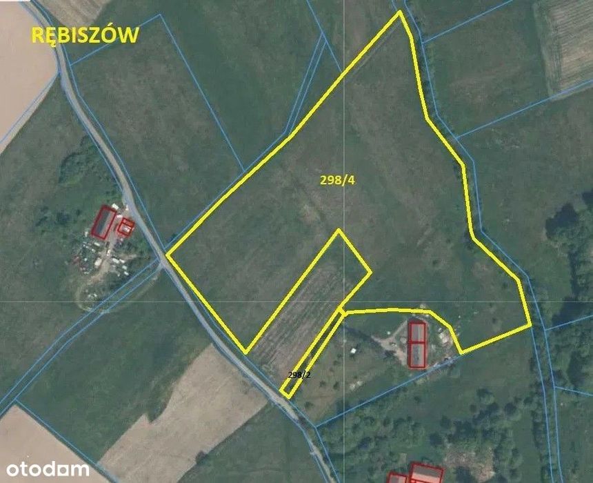 Wydzierżawie 3,06 ha - Rębiszów gm. Mirsk