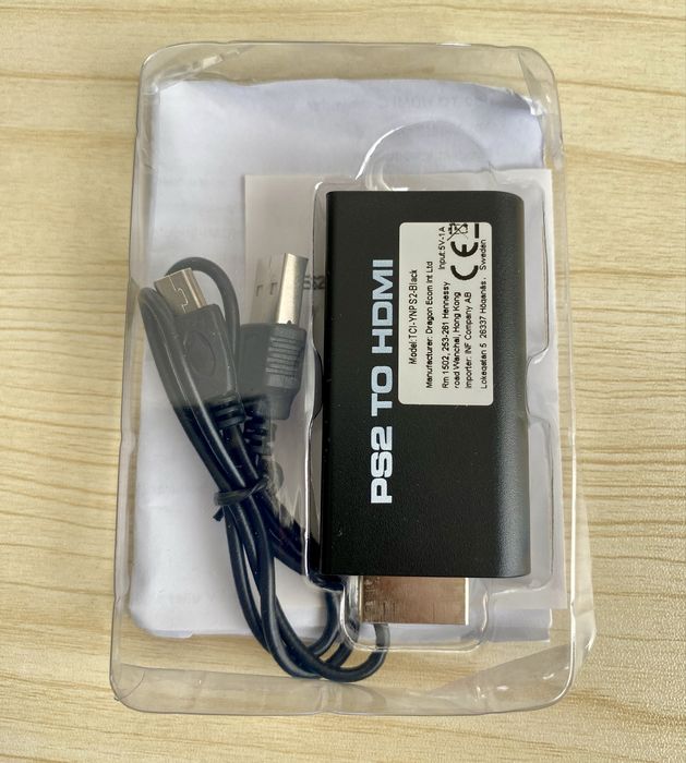 Adaptador Conversor PS2 to HDMI (Novo na Caixa)