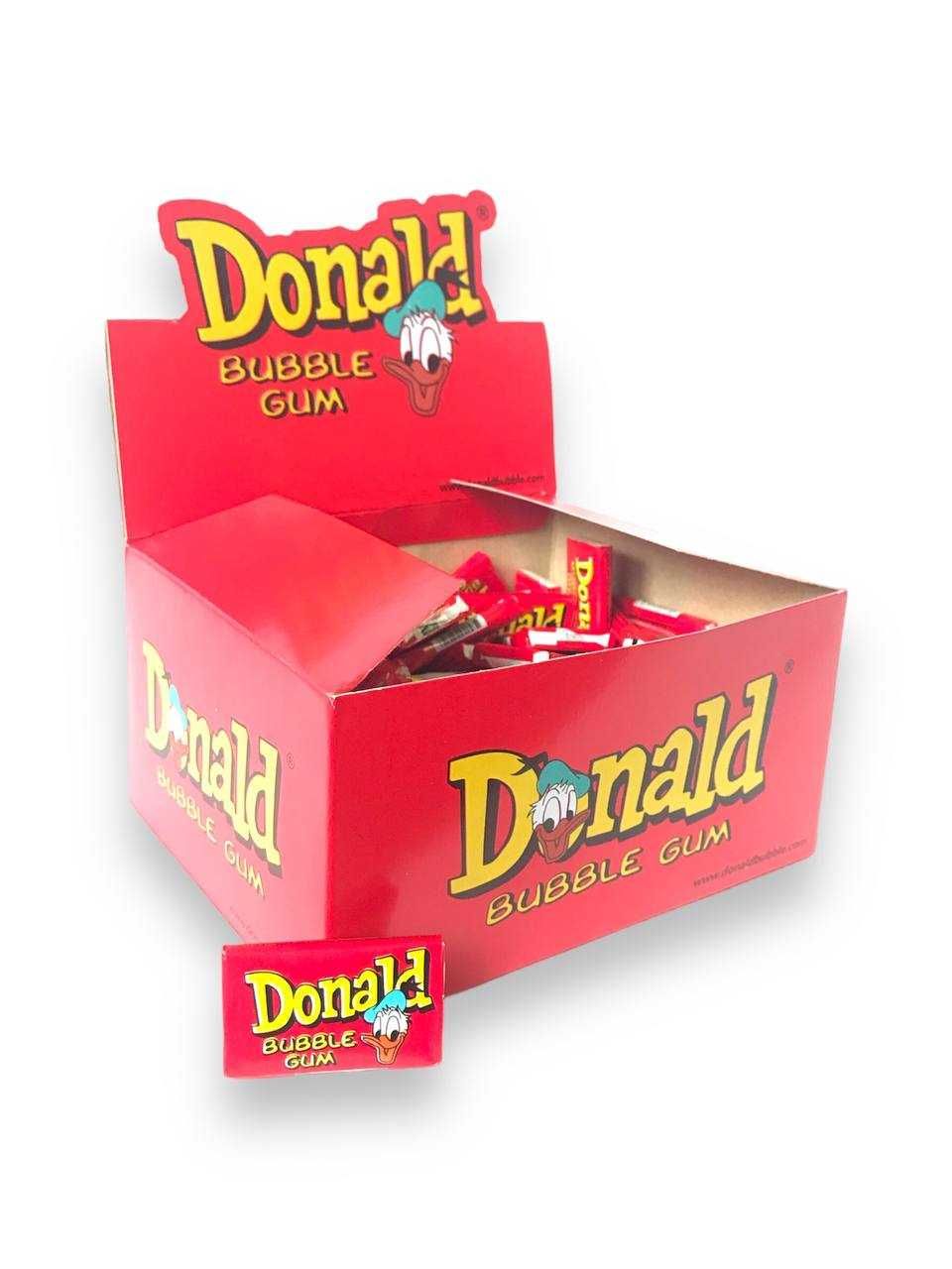 Жвачка Дональд, жевательная резинка, жуйка, гумка Donald 100шт: 195 грн ...