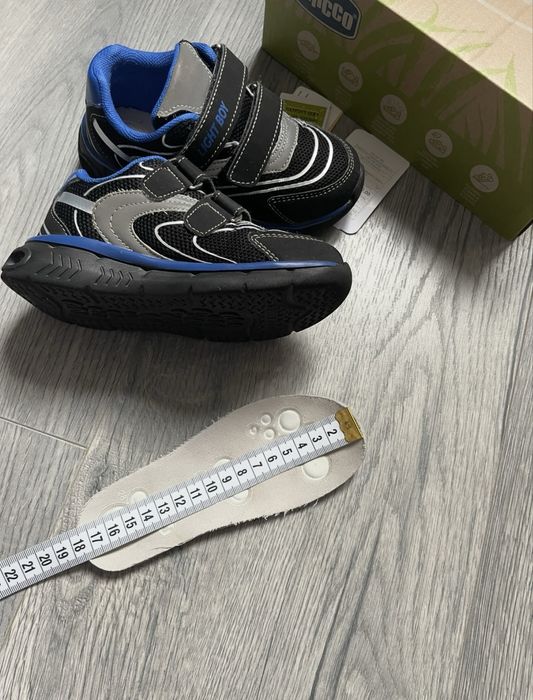 Дитячі кросівки Chicco Light Candis Black, розмір 28 (устілка 28).