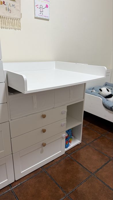Trocador branco IKEA