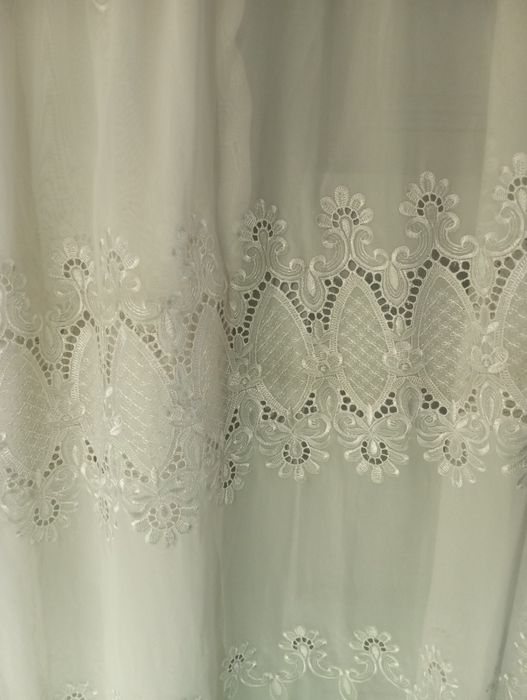 Тюль,органза,висота 2,37довжина3,5