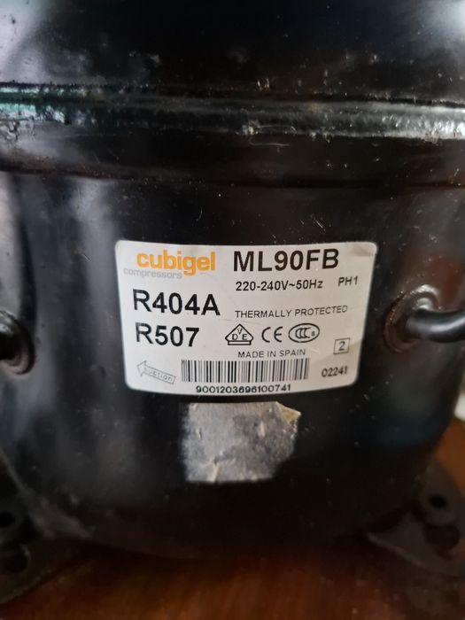 Компрессори, компресор r404/507  Danfoss, acc, aspera, cubigel,tecumse