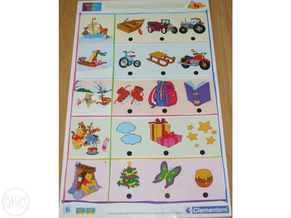 Jogo interativo Quiz - Winnie the Pooh