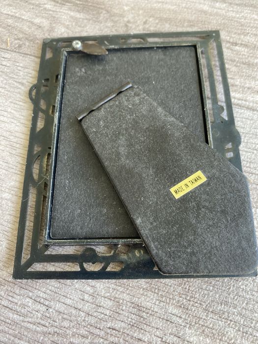 Metalowa ramka na zdjecie