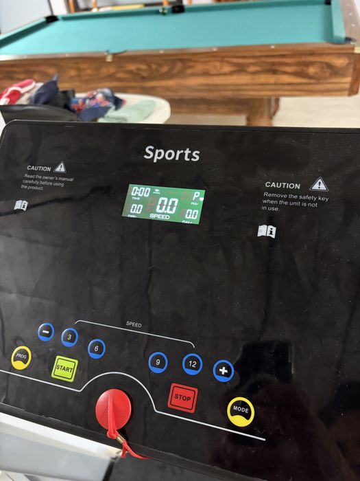 Passadeira corrida indoor