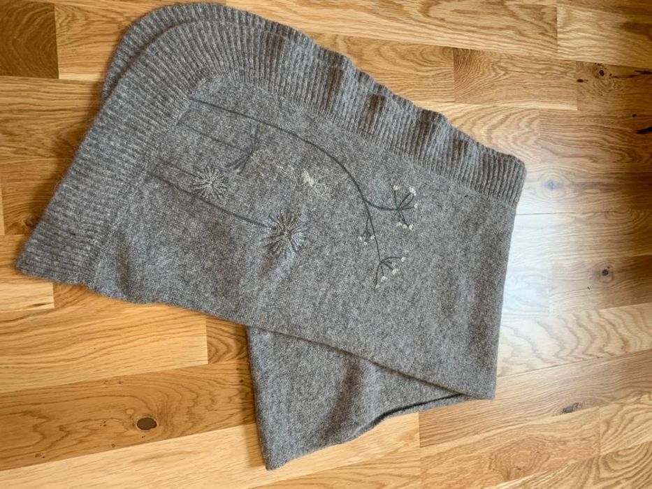 Piękny miękki szal wełna angora Disney Wróżka Dzwoneczek Tinker Bell